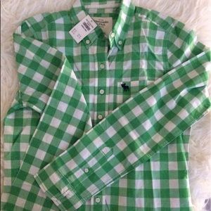 Plaid Long Shirt Women Small